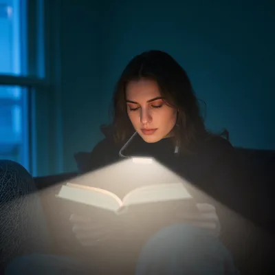 Lightweight Neck Reading Lamp for Effortless Comfort Book Light for Reading Time