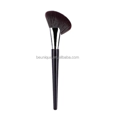 Custom Logo Manufacture Professional Vegan High Quality Bronzing Makeup Brushes Large Contour Cosmetic Bronzer Brush Contouring