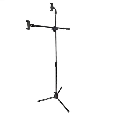 New Model Adjustable Foldable Telescopic Metal Tripod Microphone Stand Holder