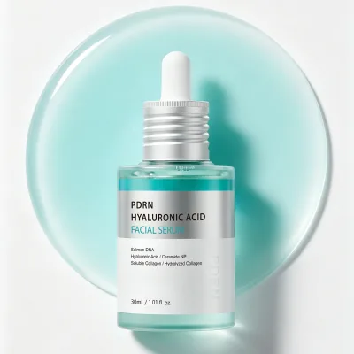 Private Label Pdrn Hyaluronic Acid Facial Serum Deep Moisture to Relieve Reddish Stability Maintenance Repair Fragile OEM Serum