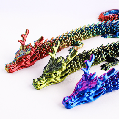 2025 Factory Price 3D Printed Flying Dragon Toy Winged Dragon Design Durable Plastic Rods Material Excellent Flying Dragon Toy