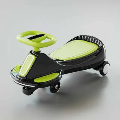 Wholesale Kids Swing Car Wiggle Drift Toy Electric Sliding Light Music Rear Storage Box Ride On Car