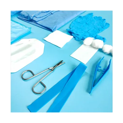 Medical Disposable PICC Line Procedure Kit Full Accessories Insertion Tray