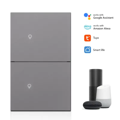Nalite Smart US Dimmer Switch WiFi Zigbee Push Button Compatible With Apple HomeKit for Dimmable LED 110-250V AC Living Room