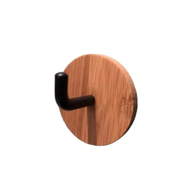 Good Price Hot Sale Black Stainless Steel Wood Hooks for Hanging Coats J-Style Wall Coat Hook Rack Wood Wall Hooks