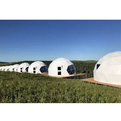 Geodesic Dome Price Outdoor Glamping Resort Hotel House Tent for Resort Luxury