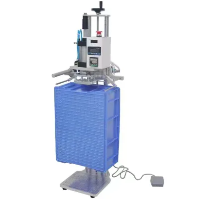 Hot Sale Pneumatic Aluminum Foil Silver Hot Stamping Machine for Large Square Boxes Semi Automatic Heat Stamping Machine