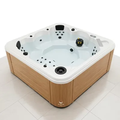 Freestanding Acrylic Eco-Friendly Outdoor Massage Bathtub SpaTub with Jacuzzier Tub