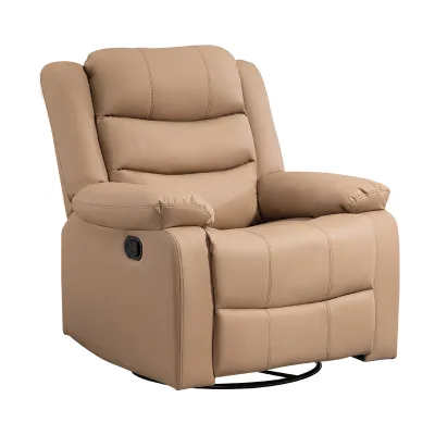 Simple Modern Single Sofa Multi-Function Electric Lazy Lounger for Living Room Bedroom Leisure Made of Synthetic Leather