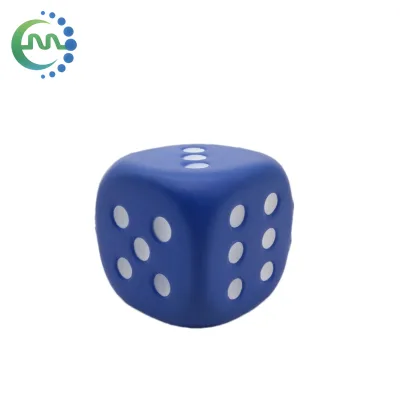 Cute Shape Stress Relief Toy PU Foam Stress Toy Throw the Dice Good Smell Hot Sale Fashion Design