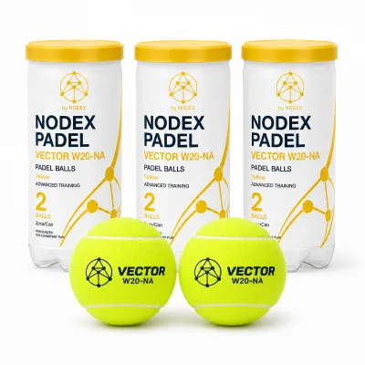 Nodex High Quality Paddle Ball Custom Logo Padel Ball for Competitions and Tournaments