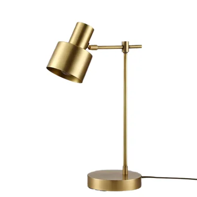 Modern Luxury Gold/Black Table Lamp with Iron Body Home Decoration for Living Room Bedroom Interior Lighting Fixture
