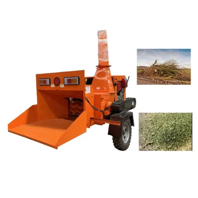 Factory Price Multifunctional 2023 Garden Shredder High Power 75kw Mobile Diesel Garden Branch Crusher Automation