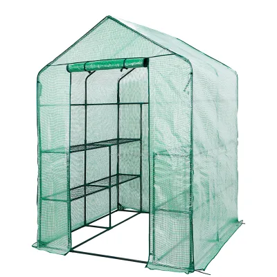 Large Space PVC Metal Greenhouse Eco-Friendly Waterproof Outdoor Garden Green House Plant for Grow Tent Steel for Agricultural