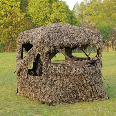 Field Folding Camo Camouflage Tent for Outdoor Camping and Hunting on Sale