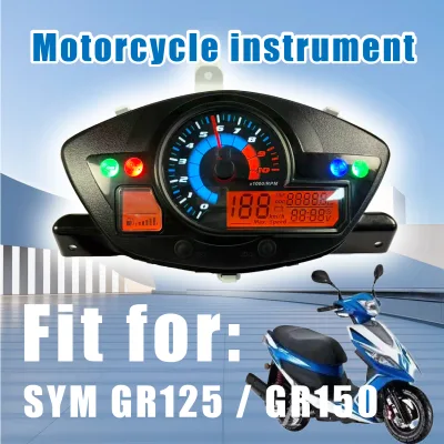 Factory Direct Stock Small Batch Wired Speedometer for SYM GR125 GR150 Instrument Cluster Dashboard Motorcycle Motorbike Bike