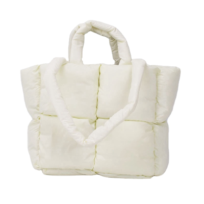 2023 New Popular Coloful Down Garments Handbag