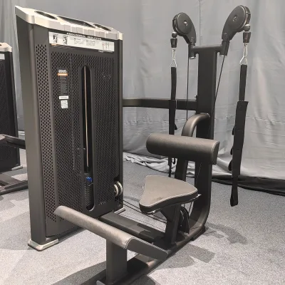 Selectorized Abdominal Crunch Machine Commercial Gym Equipment Split Type Motion Arms Abdominal Core Training Machine