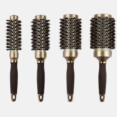 Bristle Custom Professional Salon Barbershop Soft Hair Styling Detangling Round Hair Round Brush