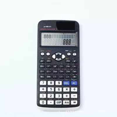 Solar Dual Power Scientific Calculator High Student 10+2 Digits 2 Line Display 552 Functions FX-991ES Plus Stationery Item