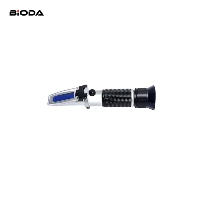 High Accuracy Abbe Portable Refractometer for Fruitjuice Honey Salinity Alcohol Sugar Measurement