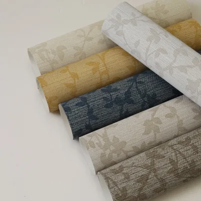 High Quality Grace Floral 100% Vinyi Material Wallcovering Wallpaper Living Room TV Background Wall Wallpaper