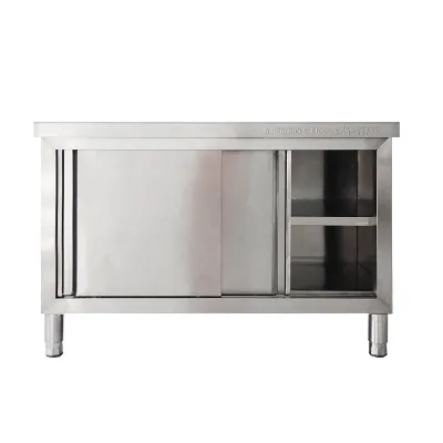 Stainless Steel Ice Well Cocktail Bar Station Customized Mobile Work Station Modern Design Eco-friendly Commercial Kitchen Use