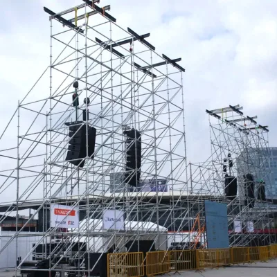 Layher All-round Truss Ring Lock Scaffolding System Indoor and Outdoor Stage Scaffolding
