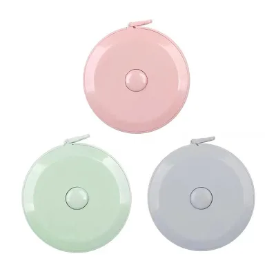 Hannuo Custom Mini Tape Measure Soft and Retractable Measuring Tape Colorful Digital Measuring Tape