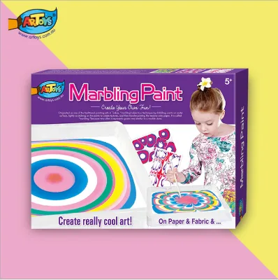 Hot Selling Easy to Clean for Children Ebru Marbling Paint