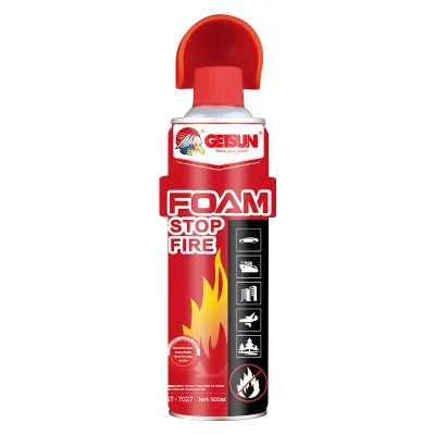 Getsun 500ml Aerosol Spray Foam for Car Fire Stop