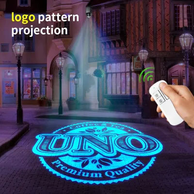Advertising Usage Logo Projector Waterproof Ip67 105w Indoor Static or Rotary Projector