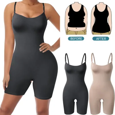 Cx208 Shapewear Bodysuit for Women Tummy Control - Seamless Bodysuit Shapewear Butt Lifting Shapewear