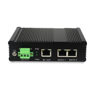 Top Fashion Stock 60w Gigabit Poe Extender Black Poe Injector 24v