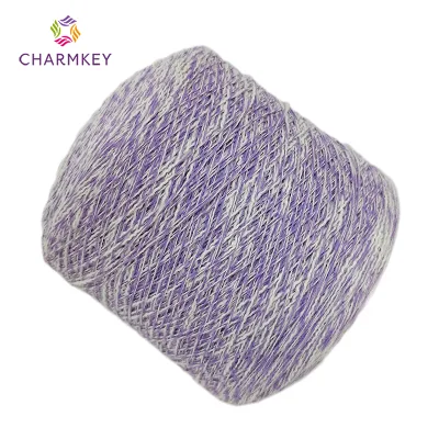 Charmkey 100% Wool Core Spun Cone Yarn Eco-Friendly Ring Spun 16S Yarn Count for Knitting Sewing & Embroidery
