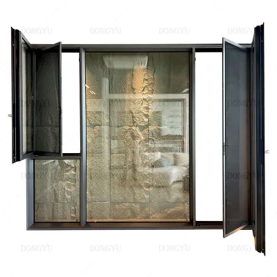 Popular Double Glazed Aluminium Sliding Window with Mosquito Screen Australia's Favorite Casement Windows