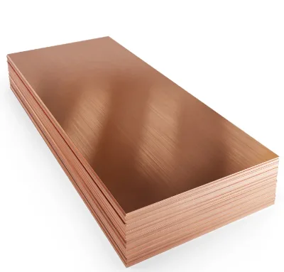 Rolled Brass Pure Copper Sheet Thick Copper Plate Radiator Copper Sheet/plate Factory/ Manufacturer
