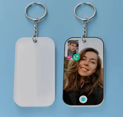 Personalized Acrylic Key Holder Picture Frame Sympathy Memorial Gift Sublimation Thermal Transfer Printing