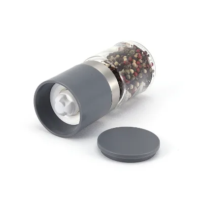 Portable Manual BBQ/Baking/Cooking Spice Mill Grinder Salt and Pepper Grinder With Glass Jars Pepper Mill Grinder