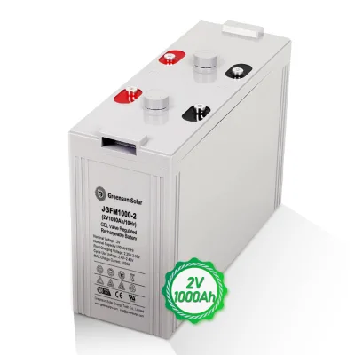 OPzV 2V 500Ah 600Ah 800Ah 1000Ah Tubular Gel Battery 2Volt Maintenance Free Sealed Battery for Telecom UPS Backup Power