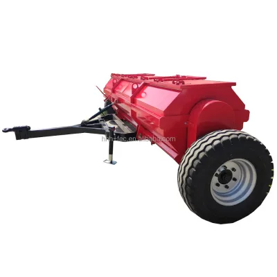 Agricultural Organic Tow Behind Farming Machine Stainless Steel Cement Lime Powder White Ash Organic Fertilizer Spreader