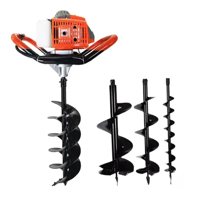 Tree Planting Gas Soil Excavator 72 Cc Mini Manual Earth Auger for Sale
