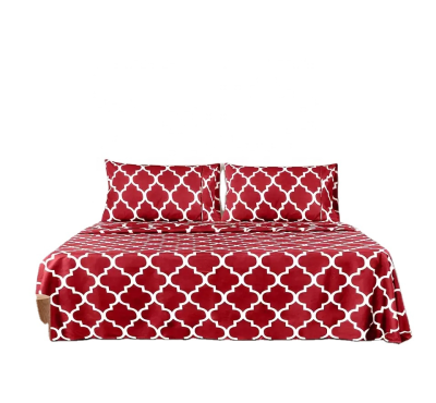 SUNWIN Hot Selling Bed Sheet Sets Luxury Soft and Cozy 6-Pieces Bed Sheet Set Quality Sheet Set for Home Hotel