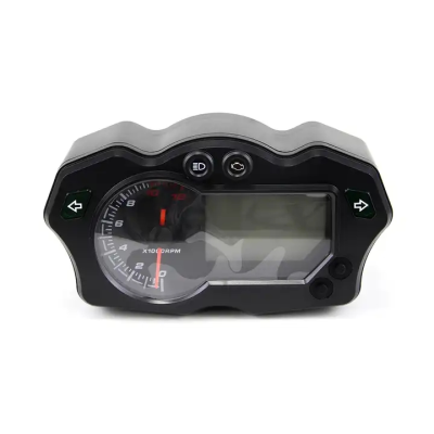 Motorcycle for NAGA 200 Meter Speedometer Digital Electric Injection Refitted Retro Instrument Meter Kilometer Meter Odometer