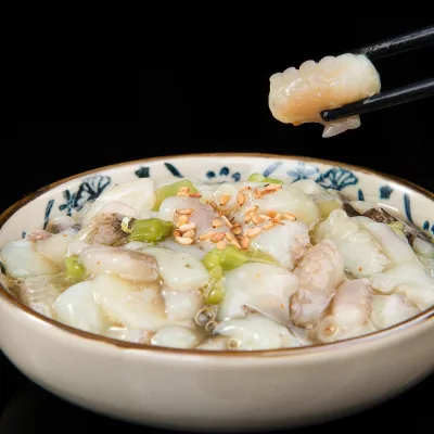 Gaishi OEM/ODM Hot Sale High Quality Wholesale Fresh Japanese for Sushi Leg Cut Frozen Seasoned Baby Mustard Tako Wasabi Octopus