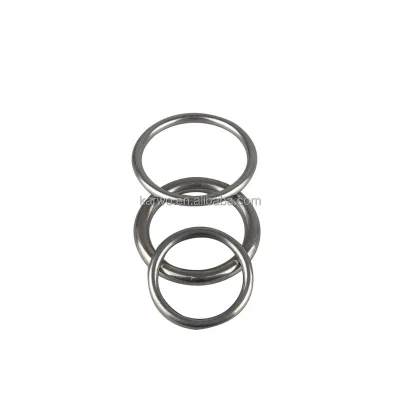 Hot Sale Metal Ring Stainless Steel 304 Round O Ring Welded O Rings Handbag Hardware