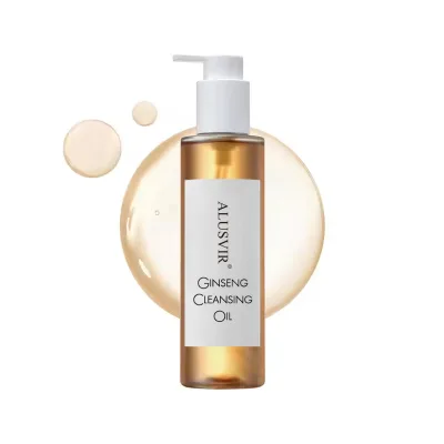 Private Label Cosmetics Natural Face Lip Eye Makeup Remover Ginseng Light Make up Removal Cleansing Oil for Face