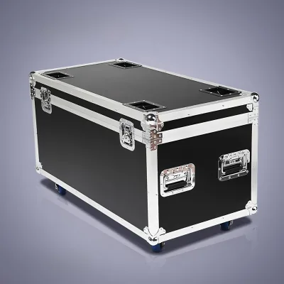 Manufacturer Custom Size Fly Case With Stage Lighting Equipment Led Par Light and Moving Head Beam Light Flight Case