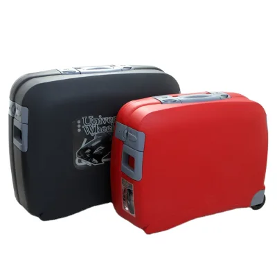 BUBULE Big High Quality Vintage Style Hard Trunk Suitcase Old Durable Luggage Set