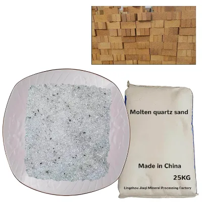 Fused Silica Quartz Sand SIO2 Powder From Egypt for Glass Refractory Foundry
